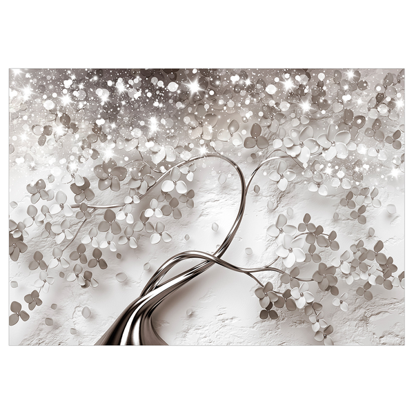 Vlies Fototapete Star Tree - Vlies - Beige - 100 x 70 cm