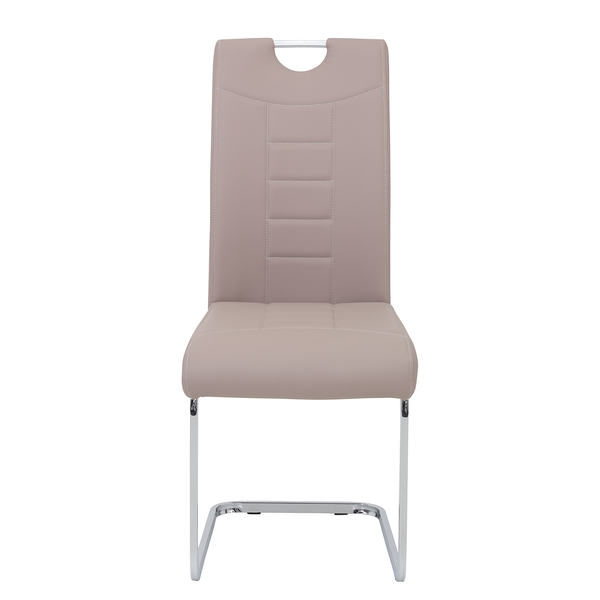 Freischwinger Festola - Cappuccino - 2er Set