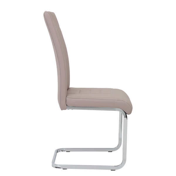 Freischwinger Festola - Cappuccino - 2er Set