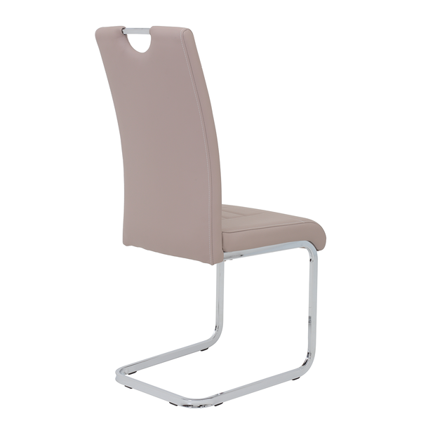 Freischwinger Festola - Cappuccino - 2er Set