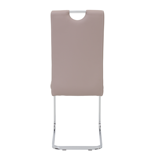 Freischwinger Festola - Cappuccino - 2er Set