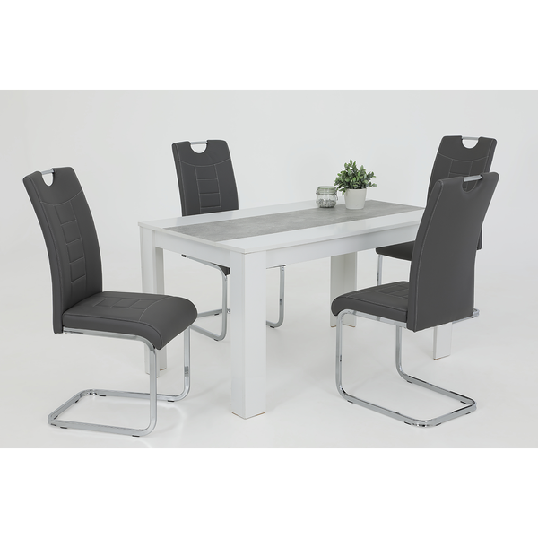 Freischwinger Festola - Grau - 2er Set