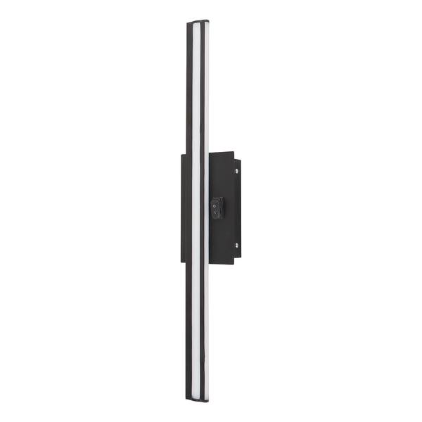 LED-Wandleuchte Viggo - Acrylglas / Eisen - 1-flammig - Grau