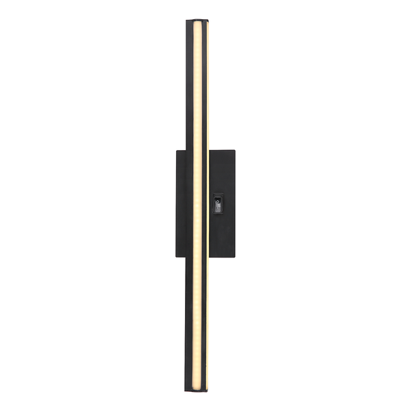 LED-Wandleuchte Viggo - Acrylglas / Eisen - 1-flammig - Grau