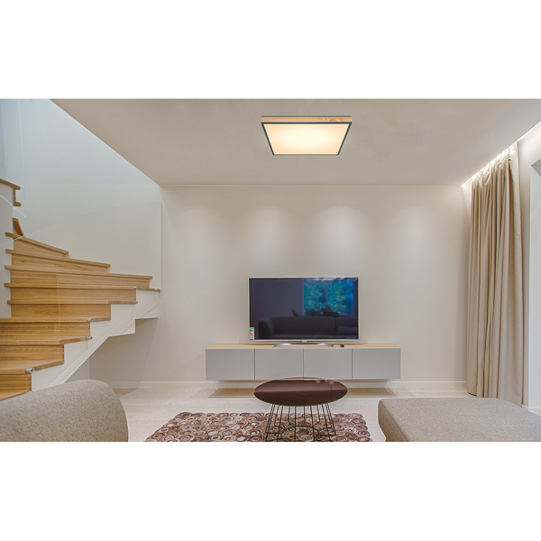 LED-Deckenleuchte Doro III - Acryl / Aluminium - 1-flammig - Breite: 59 cm