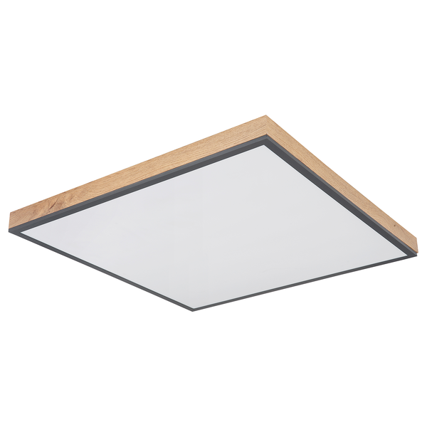 LED-Deckenleuchte Doro III - Acryl / Aluminium - 1-flammig - Breite: 59 cm