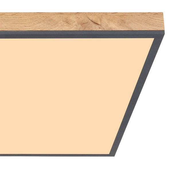 LED-Deckenleuchte Doro III - Acryl / Aluminium - 1-flammig - Breite: 59 cm