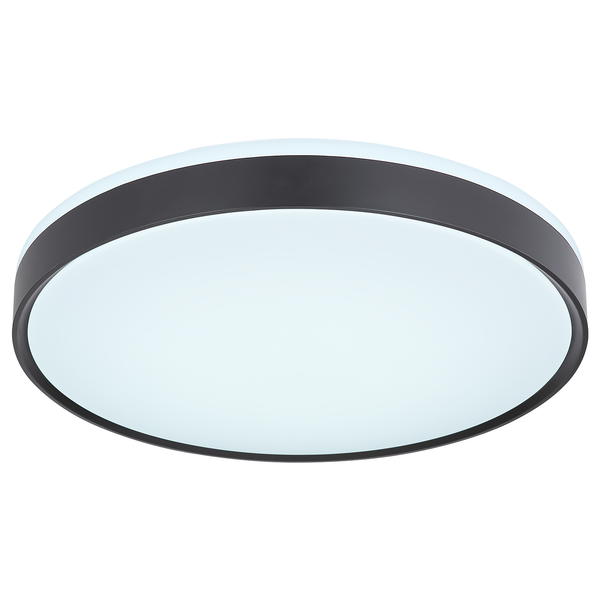 LED-Deckenleuchte Sonny II - Acryl / Eisen - 1-flammig - Durchmesser: 49 cm