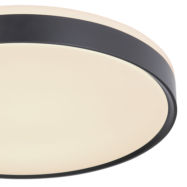 LED-Deckenleuchte Sonny II - Acryl / Eisen - 1-flammig - Durchmesser: 49 cm