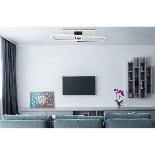 LED-Deckenleuchte Tiny II - Acrylglas / Eisen - 1-flammig