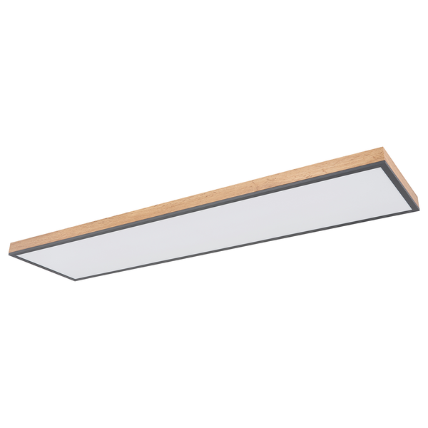 LED-Deckenleuchte Doro IV - Acryl / Aluminium - 1-flammig - Breite: 120 cm
