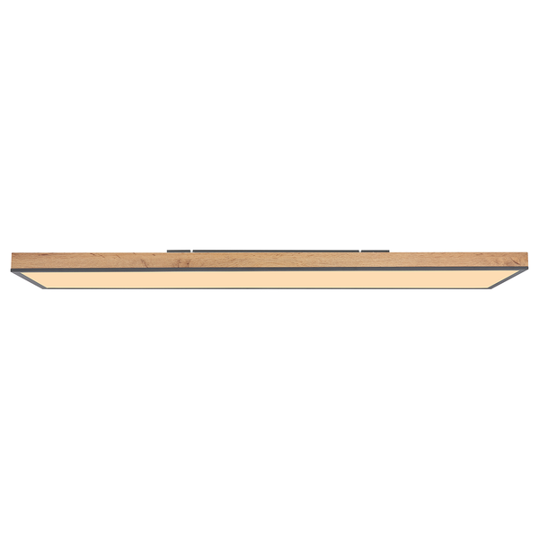 LED-Deckenleuchte Doro IV - Acryl / Aluminium - 1-flammig - Breite: 120 cm