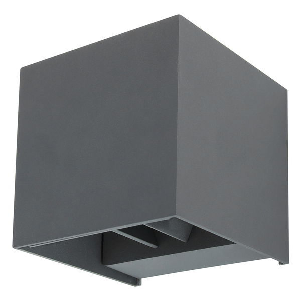 LED-Außenleuchte Veronika - Glas / Aluminium - 1-flammig