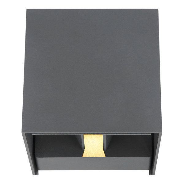 LED-Außenleuchte Veronika - Glas / Aluminium - 1-flammig