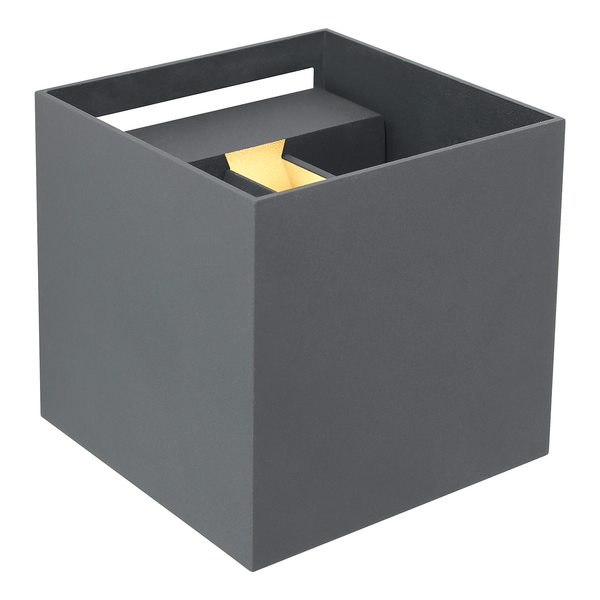 LED-Außenleuchte Veronika - Glas / Aluminium - 1-flammig