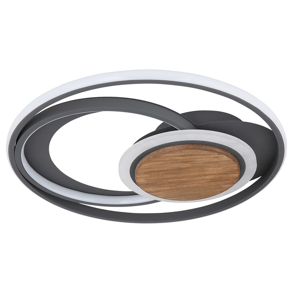 LED-Deckenleuchte Nirra II - Acryl / Eisen - 1-flammig