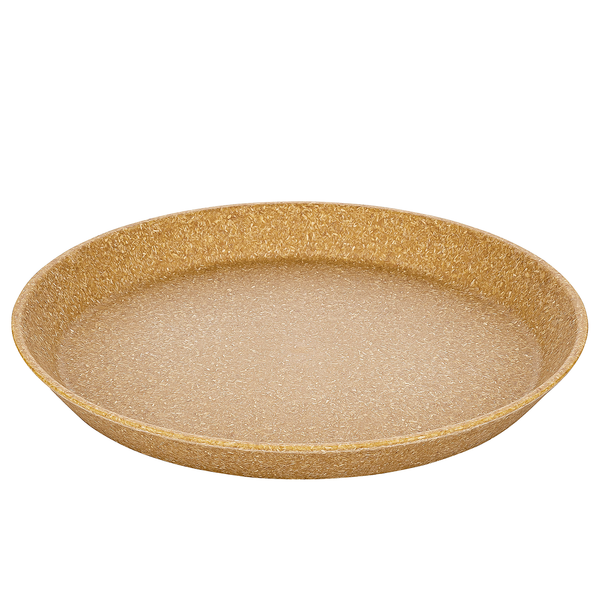 Frühstücksteller Connect Plate (4er-Set) - Polypropylen / Fichte - Braun