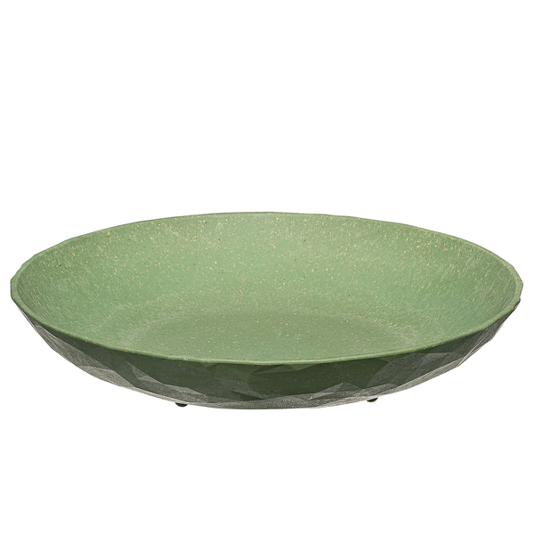 Frühstücksteller Club Plate I (4er-Set) - Polypropylen / Fichte - Dunkelgrün