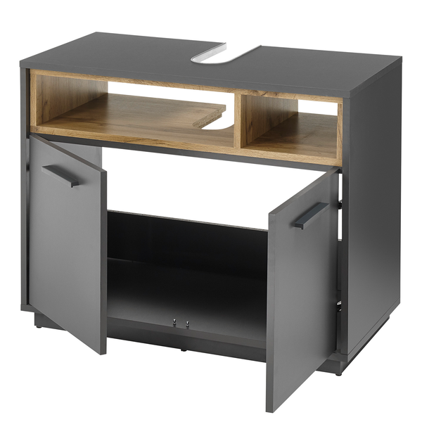 Waschbeckenunterschrank Guardo - Graphit