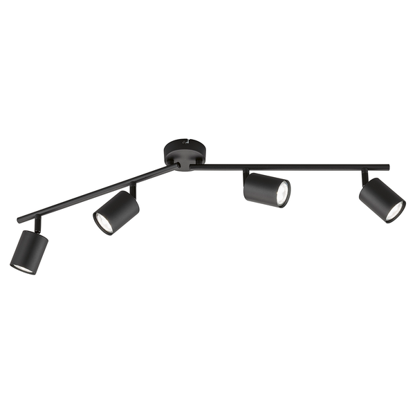 LED-Deckenleuchte Vano IV - Eisen - 4-flammig