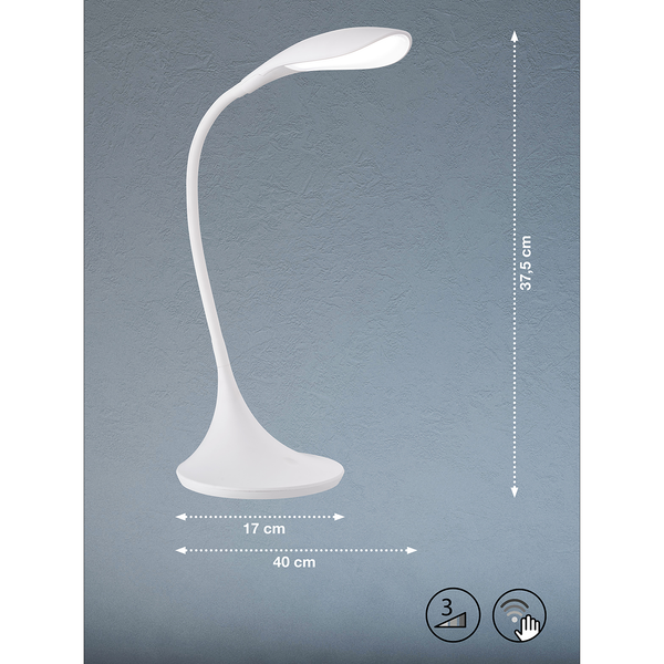 LED-Tischleuchte Nil - ABS - 1-flammig
