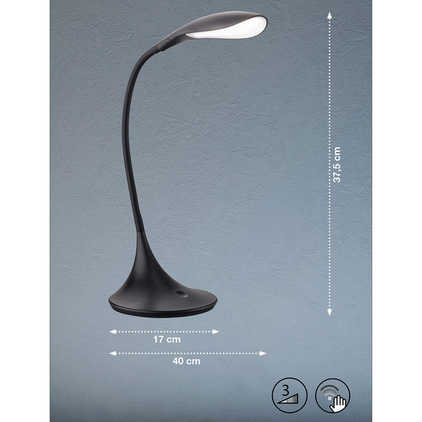 LED-Tischleuchte Nil - ABS - 1-flammig
