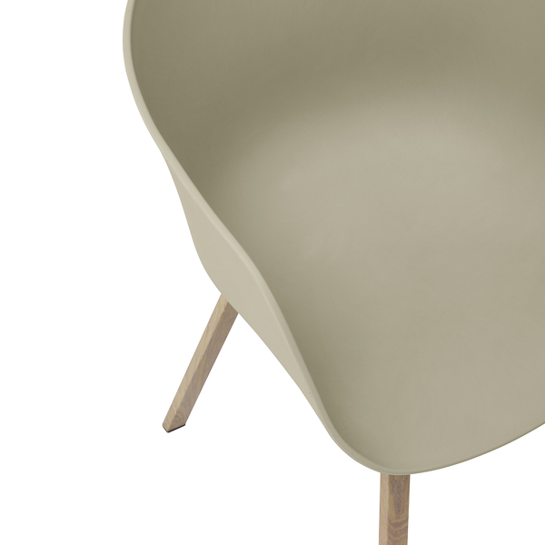 Armlehnenstuhl Loppi (2er-Set) - Sahara