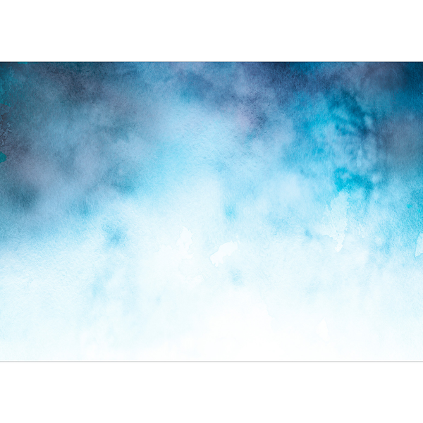 Fototapete Cobalt Clouds - Vlies - Blau - 300 x 210 cm