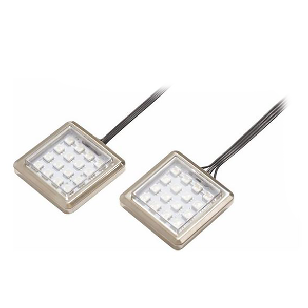 LED-Spot Adschman (2er-Set) - Silber