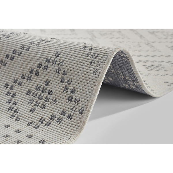 Wendeteppich Olympia I - Polypropylen - Grau - 120 x 170 cm