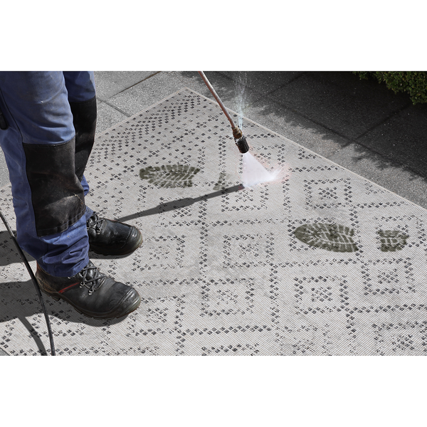 Wendeteppich Olympia I - Polypropylen - Grau - 120 x 170 cm