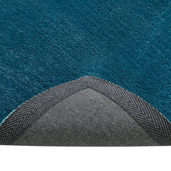 Hochflorteppich Orvieto - Polyester - Blau - 60 x 130 cm