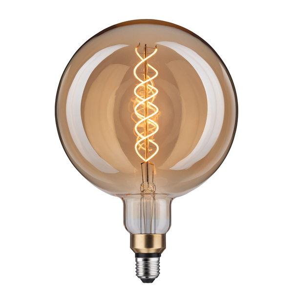 LED-Leuchtmittel Linden - Klarglas / Metall - 1-flammig
