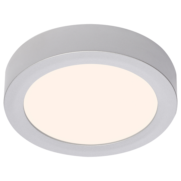 LED-Deckenleuchte Fire I - Polycarbonat / Eisen - 1-flammig - Silber