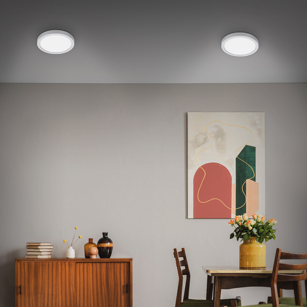 LED-Deckenleuchte Fire Drip II - Polycarbonat / Eisen - 1-flammig
