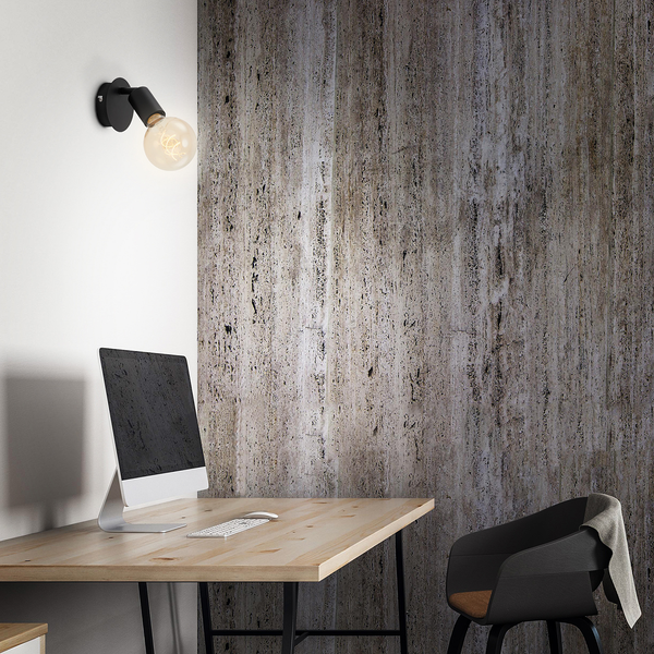 Wandleuchte Pearl - Eisen - 1-flammig