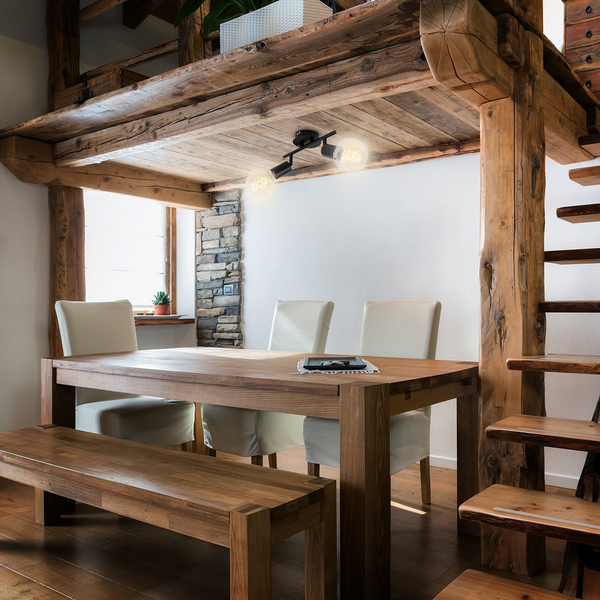 Deckenleuchte Pearl I - Eisen - 2-flammig