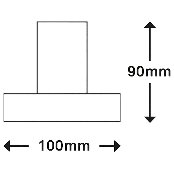 Tischleuchte Teepu - Eisen - 1-flammig - Weiß