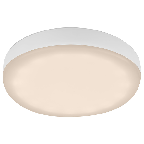 LED-Einbauleuchte Plat I - Polycarbonat / Eisen - 1-flammig - Durchmesser: 8 cm