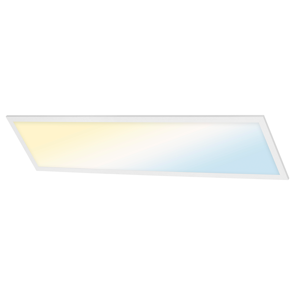 LED-Deckenleuchte Piatto S - Polycarbonat / Eisen - 1-flammig - Weiß