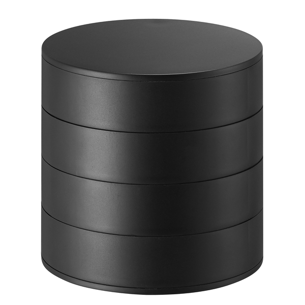 Schmuckdose Tower - ABS - Schwarz