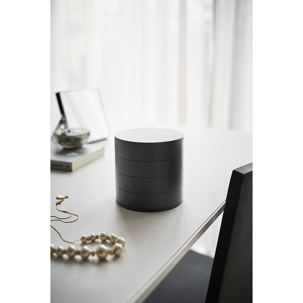 Schmuckdose Tower - ABS - Schwarz