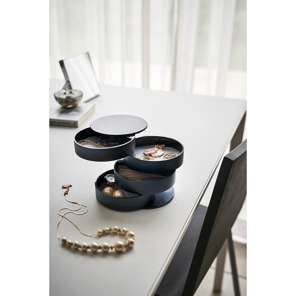 Schmuckdose Tower - ABS - Schwarz