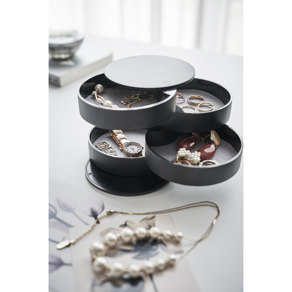 Schmuckdose Tower - ABS - Schwarz