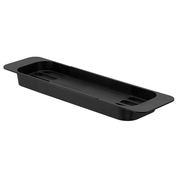 Wannenablage Tower - Stahl / ABS - Schwarz