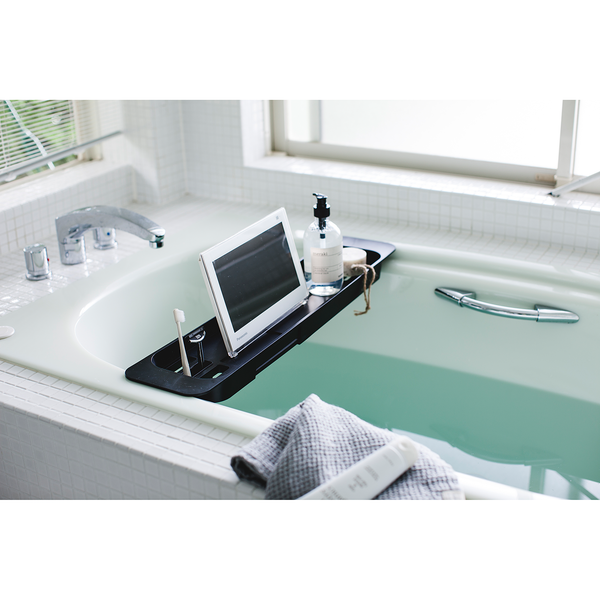 Wannenablage Tower - Stahl / ABS - Schwarz