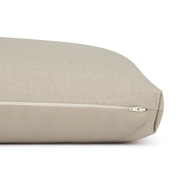Kissenbezug Solo II - Baumwolle / Polyester - Beige