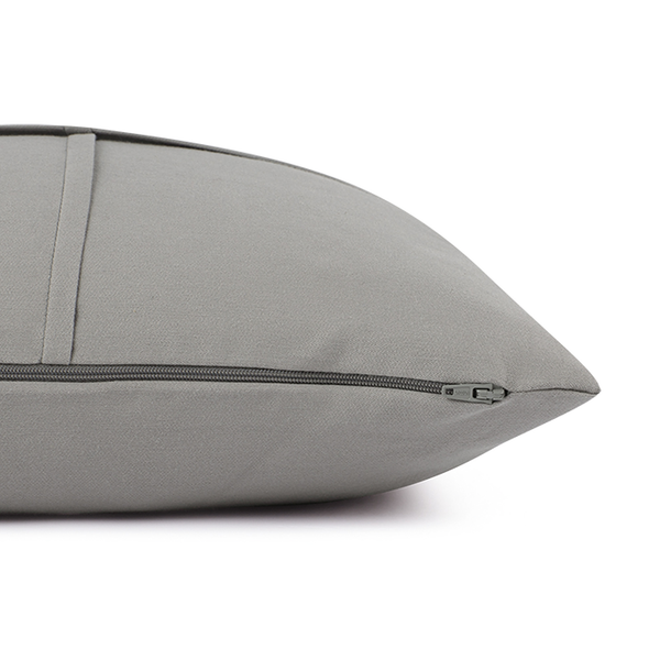 Kissenbezug Soft I - Baumwolle / Polyester - Grau