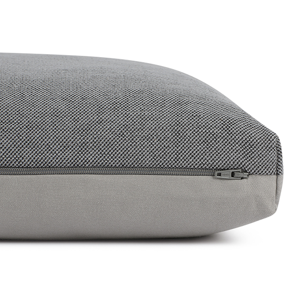 Kissenbezug Solo I - Baumwolle / Polyester - Grau