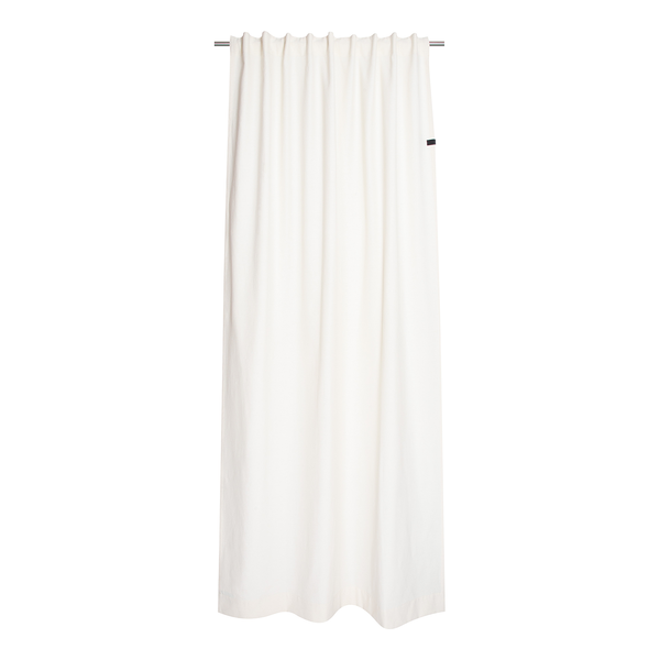 Fertiggardine Solo - Baumwolle / Polyester - Weiß - 130 x 300 cm